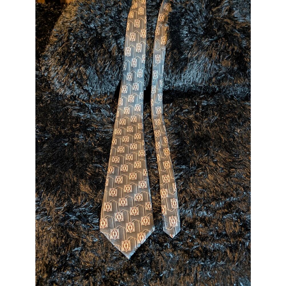 Stafford 100% Imported Italian Silk Tie WPL2831 Made in USA 57"x4"